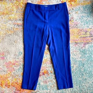 LOFT Ann Taylor Royal Blue Marisa Trousers Size 4